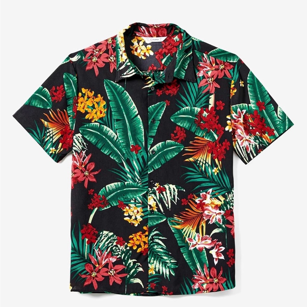 PatPat Hawaiian Tropical Shirt